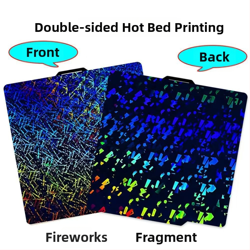 Rugós acél PEI lemez 3D nyomtató melegágyhoz, kompatibilis az A1/P1S/X1C modellekkel