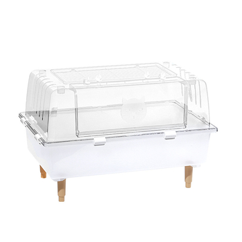 Hörcsög ketrec – műanyag, egész éves használatra, hörcsögöknek