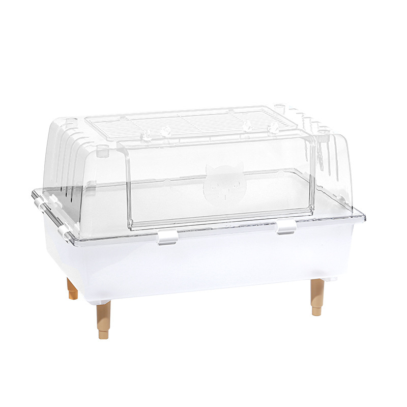 Hörcsög ketrec – műanyag, egész éves használatra, hörcsögöknek