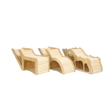 Fából készült hörcsög rejtekút, két szintes kialakítás, sajt alakú, beltéri játék