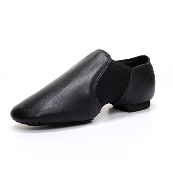 Jazz plesne cipele za odrasle, unisex, prirodna koža, mekana gumena potplata, prozračne i lagane, za balet i moderni ples