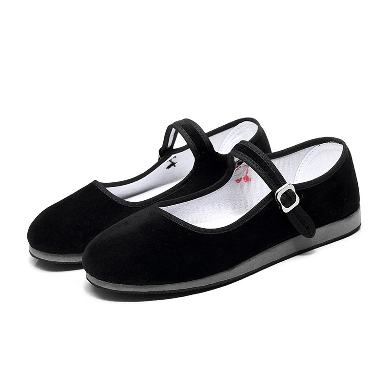 Etničke Yangko plesne tenisice za odrasle, unisex, gornji dio od flisa, gumeni đon, obična debljina, brzo sušeće