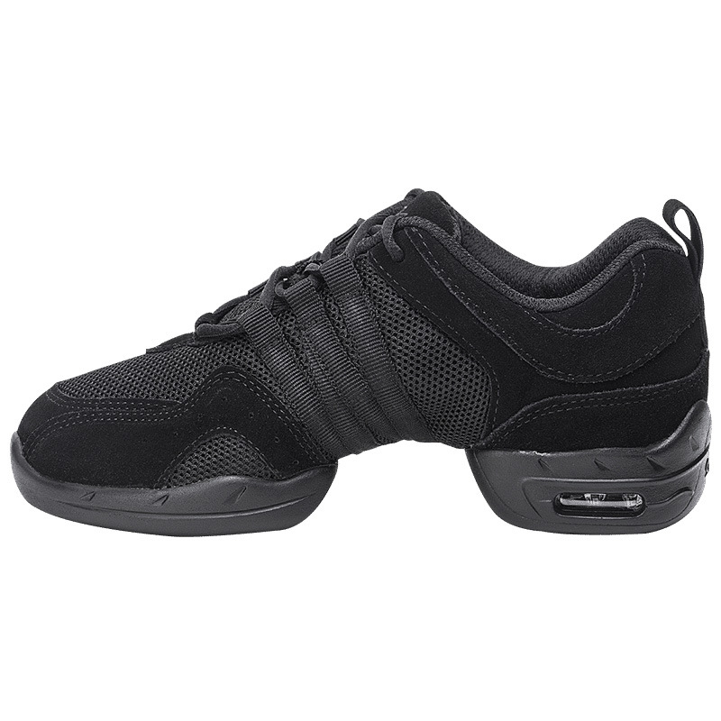 Pantofi de dans Sansha pentru dans modern, cu partea superioară din plasă, pernă de aer, respirabili și ușori