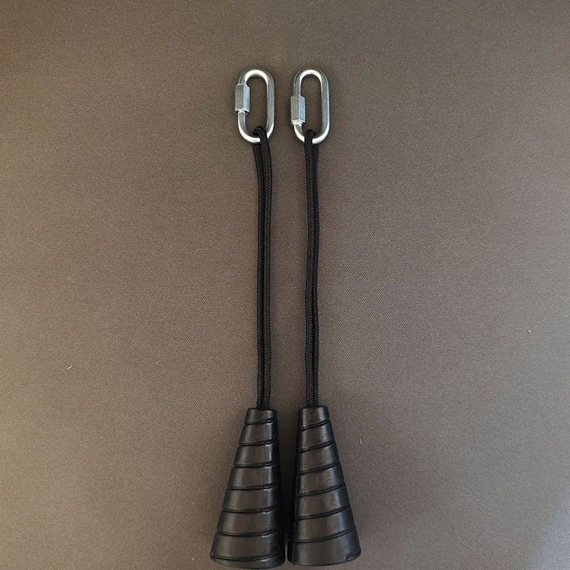 Užeta s konusnom ručkom za trening tricepsa i bicepsa – ABS materijal