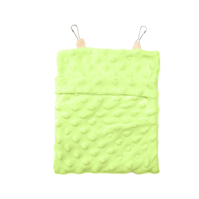 Viseće gnijezdo za hrčka – Bean fleece, jesen-zima, pravokutni oblik, zadržava toplinu