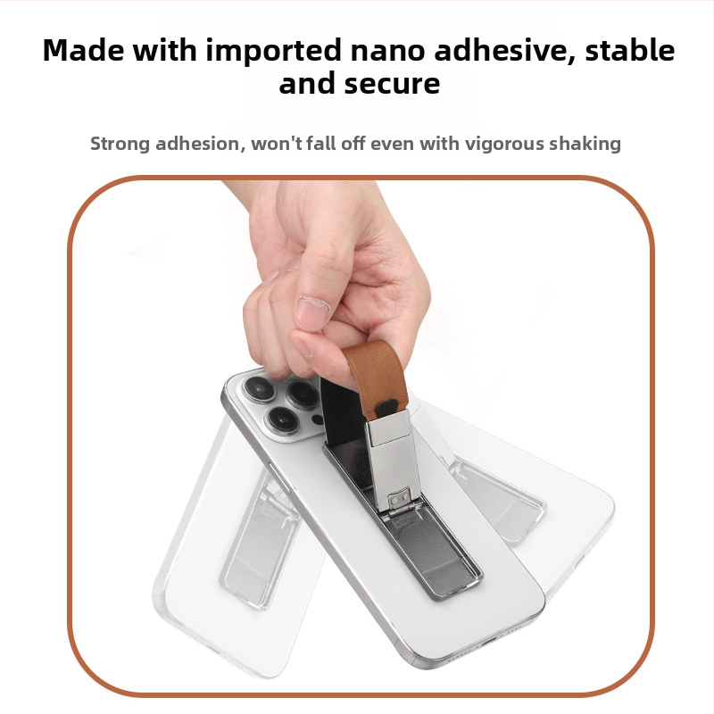 FUN COMBO Univerzalni Metalni Sklopivi Stolni Nosač Za Telefone I Tablete S Ljepivim Stražnjim Dijelom (Brand: FUN COMBO; Materijal: Metal; Stil: Univerzalan; Prilagodba: Podržana)