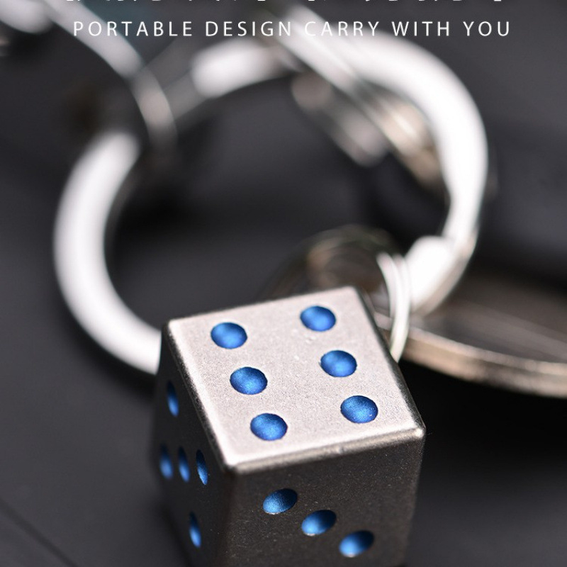 Kocka od titanijske legure, čvrsta, za igru kamen-papir-škare i piti – igračka