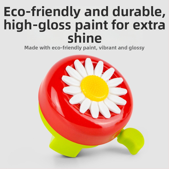 Detský zvonček na bicykel – železné telo, značka Huitou / M·HUITTO, model MZC-0017, obyčajný zvonček