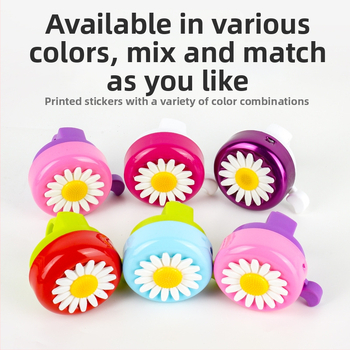 Detský zvonček na bicykel – železné telo, značka Huitou / M·HUITTO, model MZC-0017, obyčajný zvonček