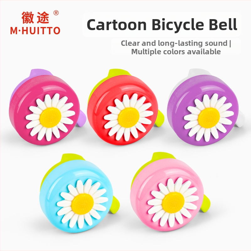 Detský zvonček na bicykel – železné telo, značka Huitou / M·HUITTO, model MZC-0017, obyčajný zvonček