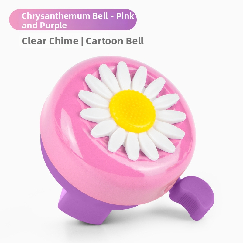 Detský zvonček na bicykel – železné telo, značka Huitou / M·HUITTO, model MZC-0017, obyčajný zvonček