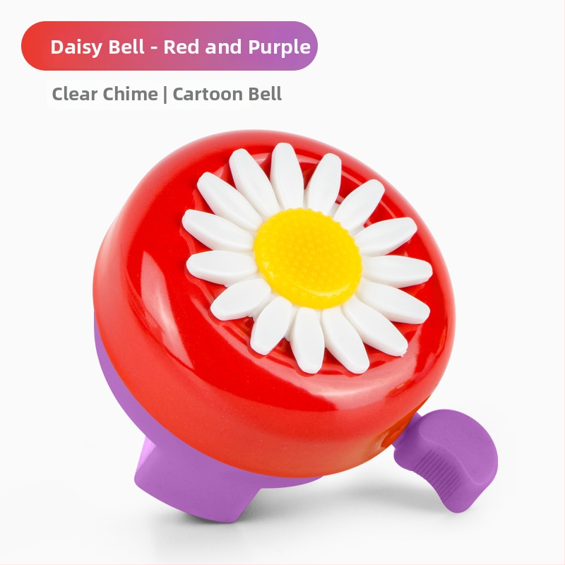 Detský zvonček na bicykel – železné telo, značka Huitou / M·HUITTO, model MZC-0017, obyčajný zvonček