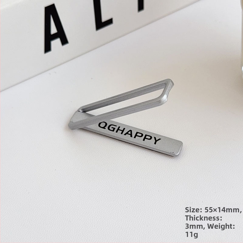 Metalna sklopiva stražnja držač za telefon — samoljepljivi dodatak za futrolu, prijenosan, ultra tanak, univerzalna kompatibilnost