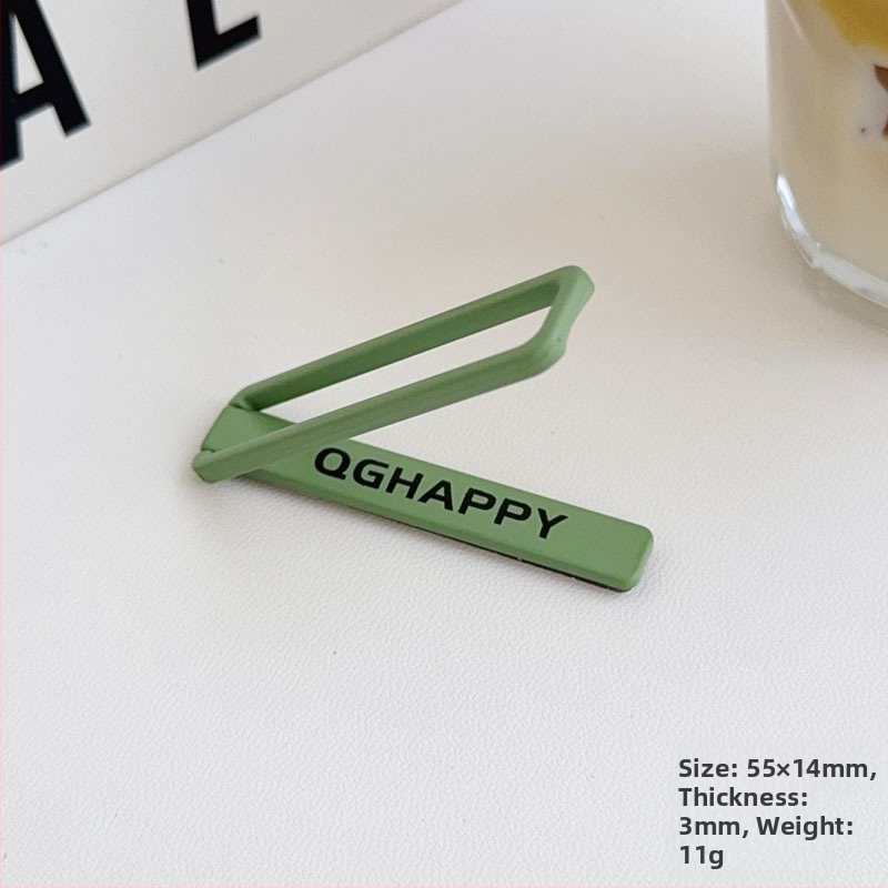 Metalna sklopiva stražnja držač za telefon — samoljepljivi dodatak za futrolu, prijenosan, ultra tanak, univerzalna kompatibilnost