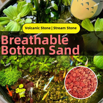 Dekoračný súbor vulkanických kameňov pre akváriá a krajinnú výzdobu so substrátom na dno