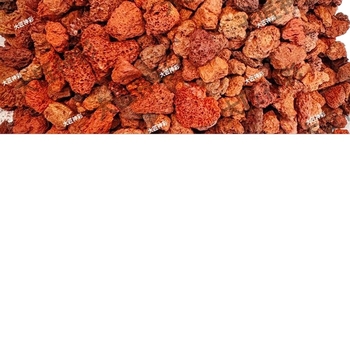 Kit decorativ cu pietre vulcanice pentru acvarii și amenajări peisagistice, cu substrat de fund