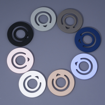 Držač prstena za telefon od tekućeg silikona, MagSafe-kompatibilan, N52 dvostrani magneti, univerzalni