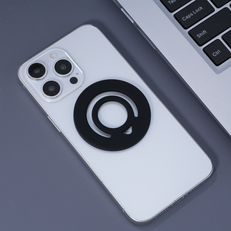 Držač prstena za telefon od tekućeg silikona, MagSafe-kompatibilan, N52 dvostrani magneti, univerzalni