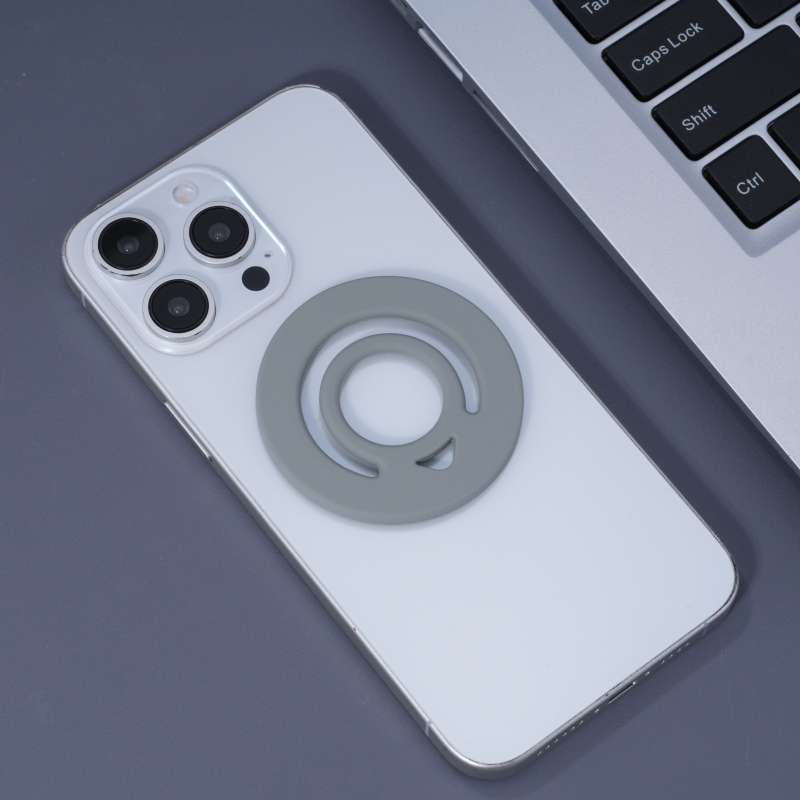 Držač prstena za telefon od tekućeg silikona, MagSafe-kompatibilan, N52 dvostrani magneti, univerzalni