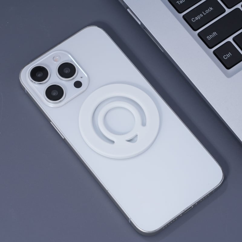 Držač prstena za telefon od tekućeg silikona, MagSafe-kompatibilan, N52 dvostrani magneti, univerzalni