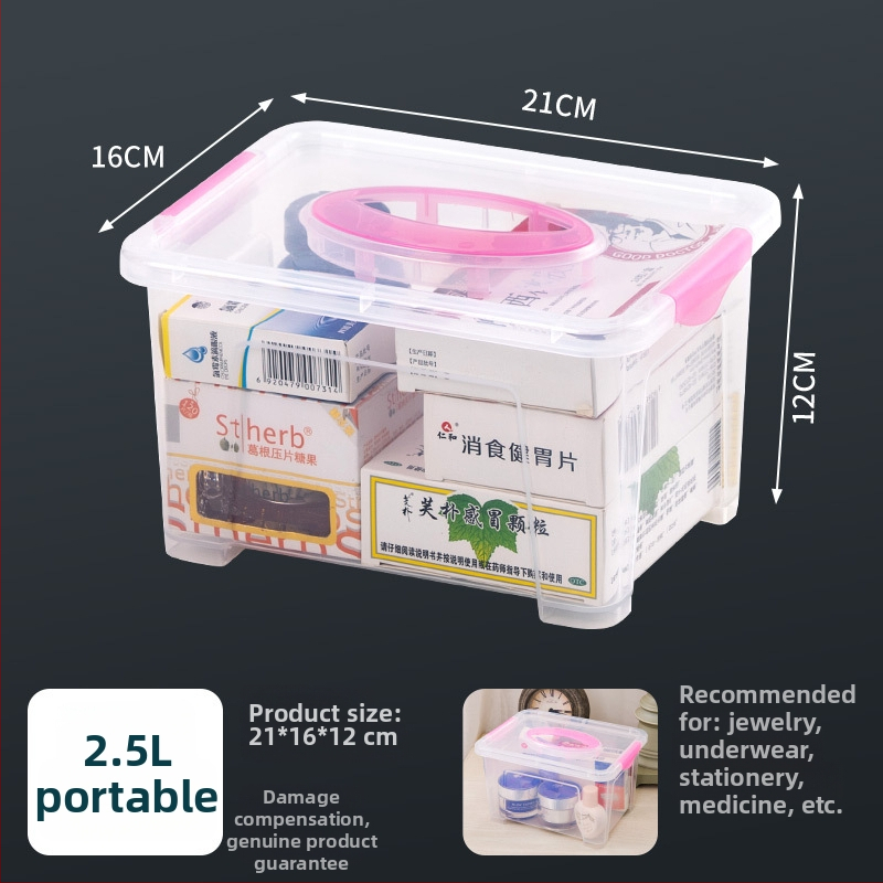 Átlátszó PP tároló doboz kerekekkel, összecsukható, többfunkciós