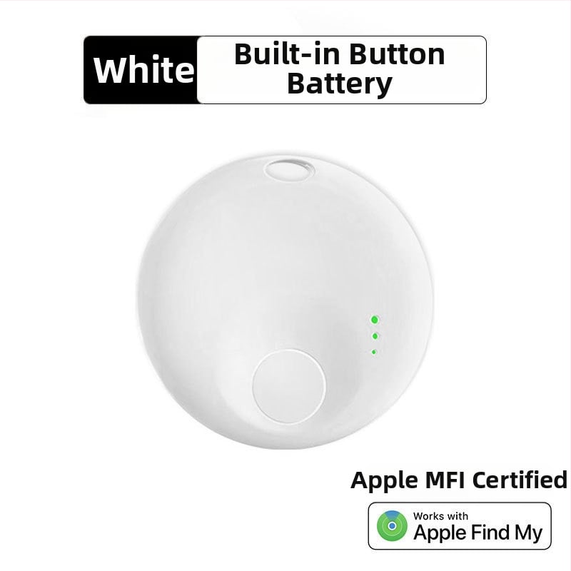 Uređaj protiv gubitka, MFi-certificirani locator, kompatibilan s iOS-om za ključeve, novčanike, kućne ljubimce, automobile i djecu (raspon 10-30 m, 225 mAh, 9,5 g)