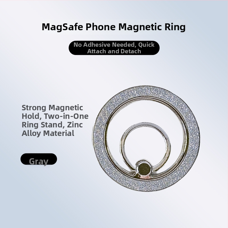 Zygote MagSafe prstenasti držač, legura, 360° rotacija