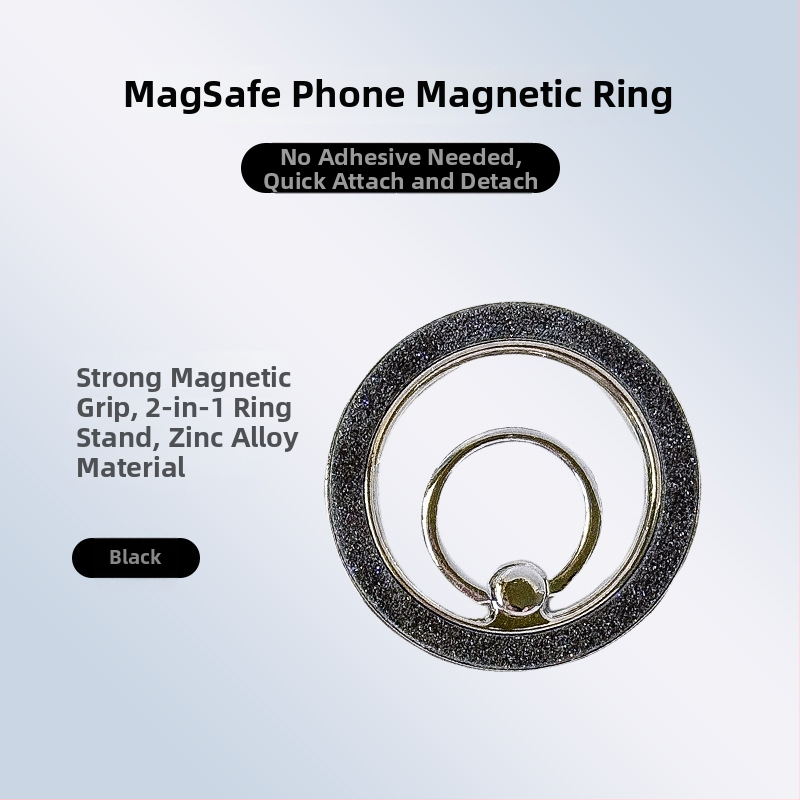 Zygote MagSafe prstenasti držač, legura, 360° rotacija
