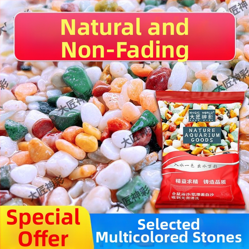 Prírodné kamene Rain Flower na dno akvária, povrch pre hydroponiku a dekor pre sukulentné rastliny