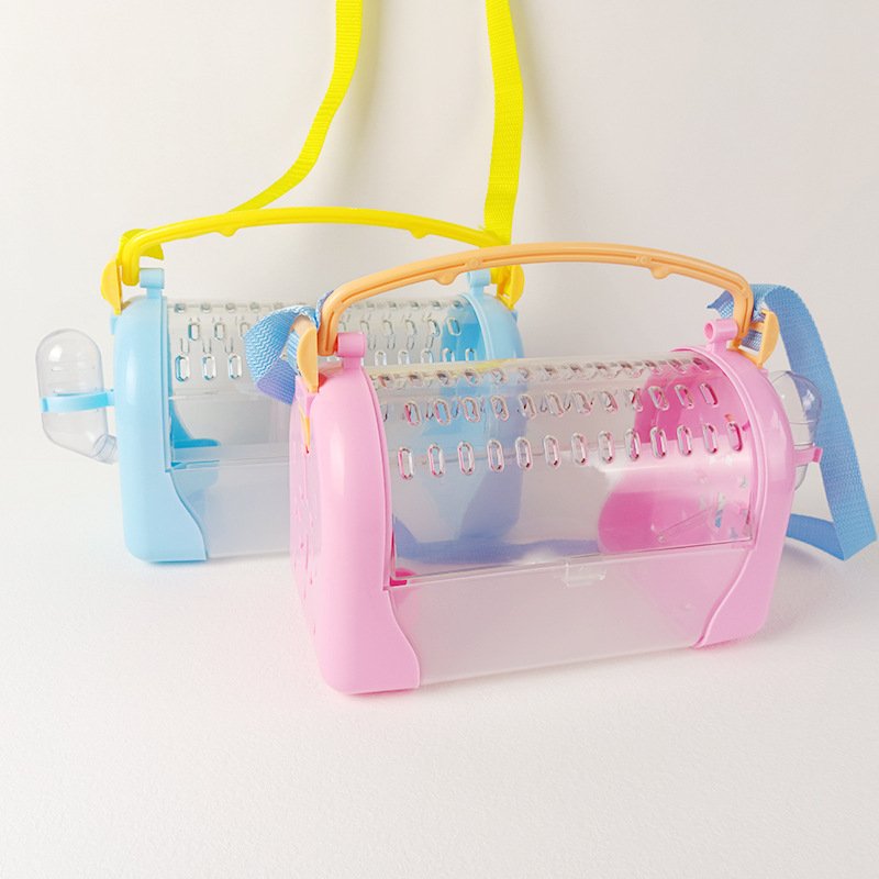 Prozirna torbica za hamstera preko ramena, plastična, marka Happy Parrot