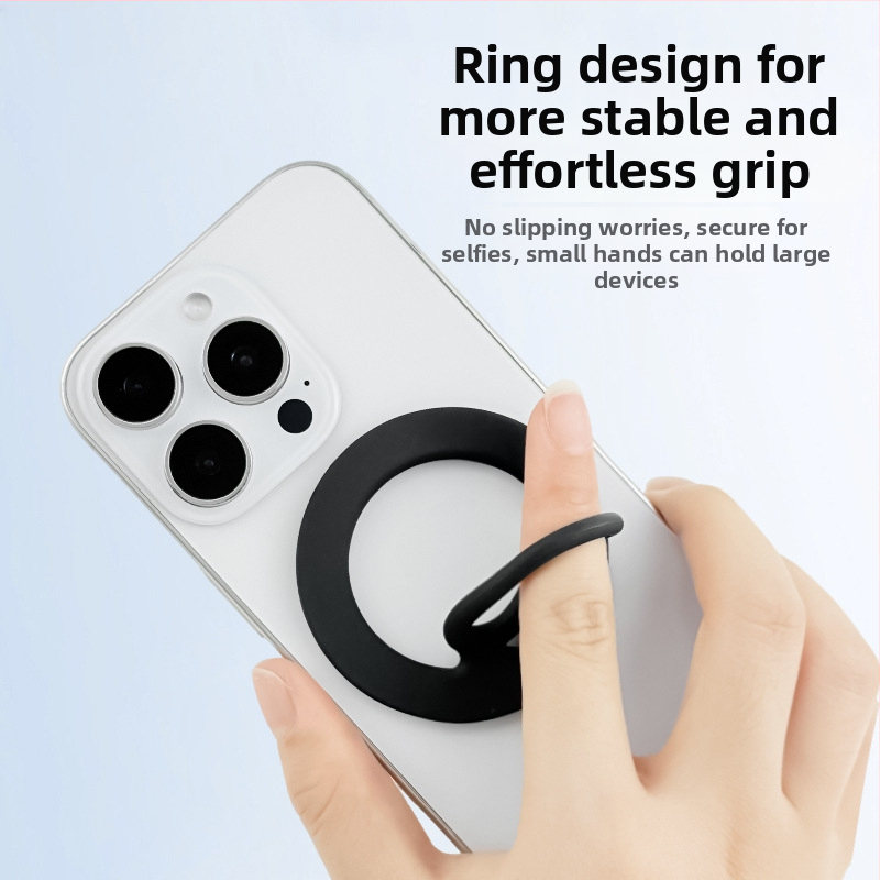 MagSafe magnetski držač prstena za telefon od tekućeg silikona – universalni, prilagodljivi, Lucky brend