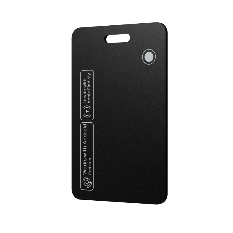 Hb12 Uređaj za karticu s dvostrukim sustavom protiv gubitka – kompatibilan s Androidom i iOS-om, globalno lociranje, 155mAh, PVC, 12,5 g