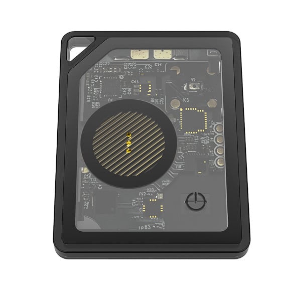 TRANGJAN P21 Lokator za izgubljene predmete, bežični doseg 0.5 m, baterija 80 mAh, težina 10 g, PC materijal