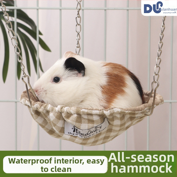 Vodootporan hamster viseći krevet i spavaća vreća za male kućne ljubimce – za sve sezone, jednostavno za čišćenje, pogodno za hamstere, Sugar Glider i ptice