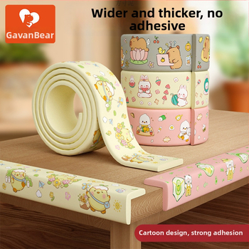 Detský ochranný roh stola, s mäkkým polstrovaním, proti nárazu