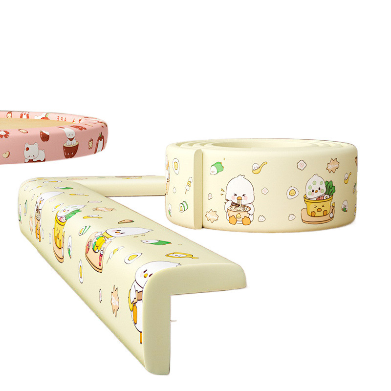 Baba sarokvédő asztalhoz, puha párnázású sarkvédő, ütésvédő