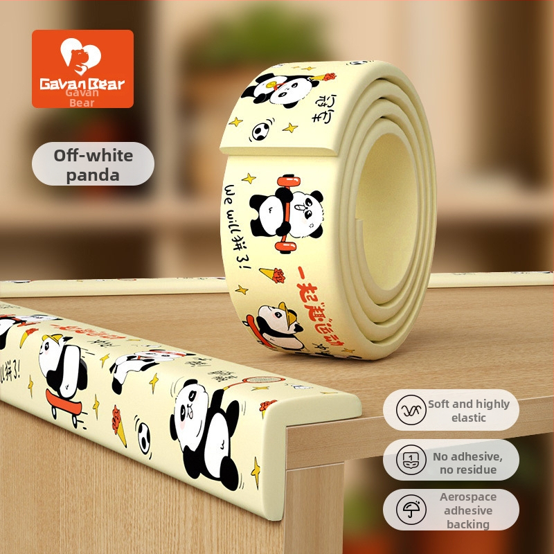 Detský ochranný roh stola, s mäkkým polstrovaním, proti nárazu