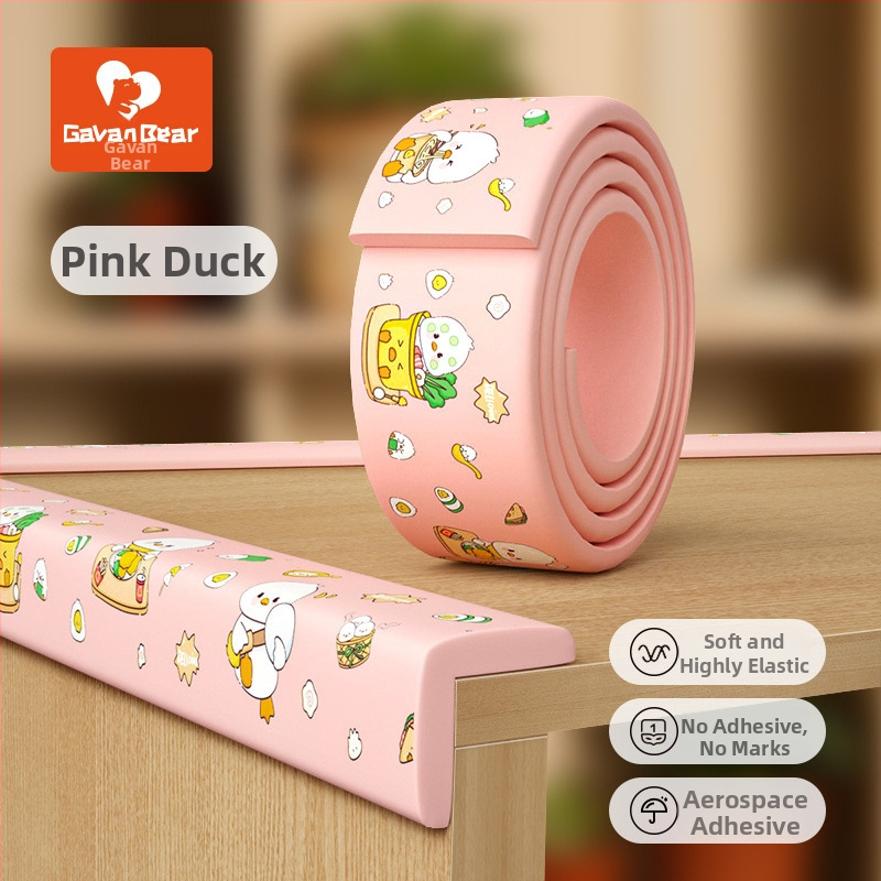 Detský ochranný roh stola, s mäkkým polstrovaním, proti nárazu