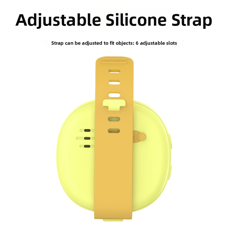 Noćna svjetiljka za kućne ljubimce s locatorom — klips-on, USB-C, baterija 150 mAh, doseg 15 m, PVC/silikon/ABS, zvučnik 70 dB, TX23