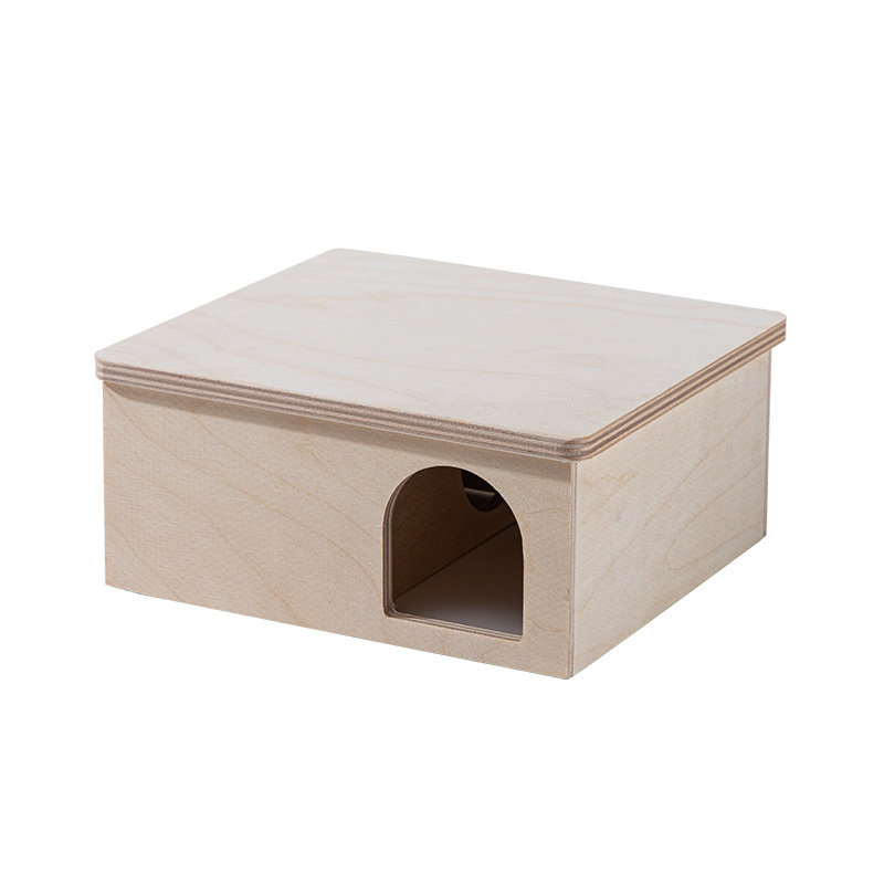 Drvena kućica za hrčka – drvo, cjelogodišnja upotreba, marka Home small pet