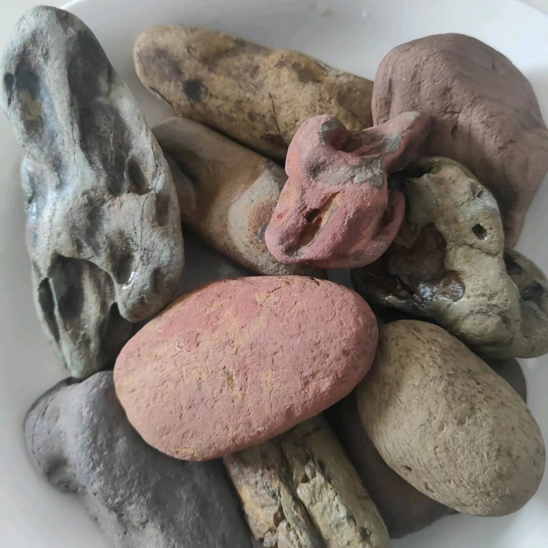 Kamenje za akvarij – dekor pejzaža dna, kamen, set od 25 komada, stil dna pijeska