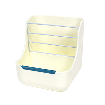 Yisen Dvostruki stalak za travu i zdjelu za hranu sa fiksnim oprugom