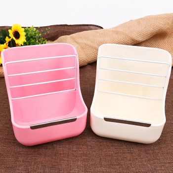 Yisen Dvostruki stalak za travu i zdjelu za hranu sa fiksnim oprugom