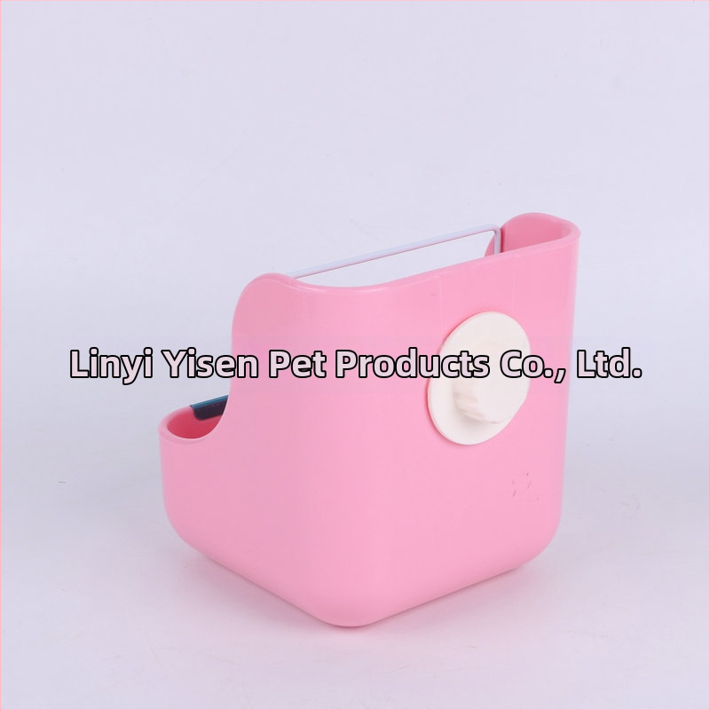 Yisen Dvostruki stalak za travu i zdjelu za hranu sa fiksnim oprugom