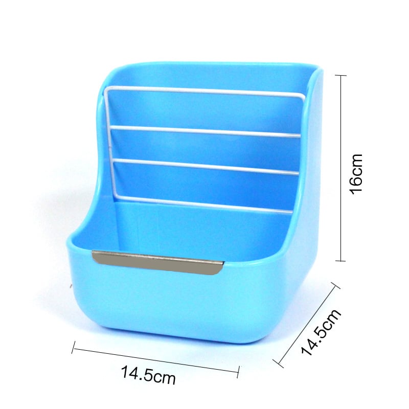 Yisen Dvostruki stalak za travu i zdjelu za hranu sa fiksnim oprugom