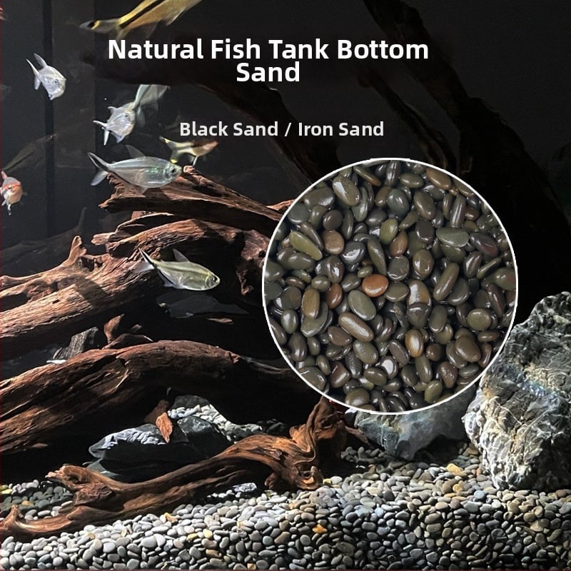 Dno akvarija pijesak za pejzažni dekor, kamen dekor, vreća 20,1 kg, 500 g, neimportirano