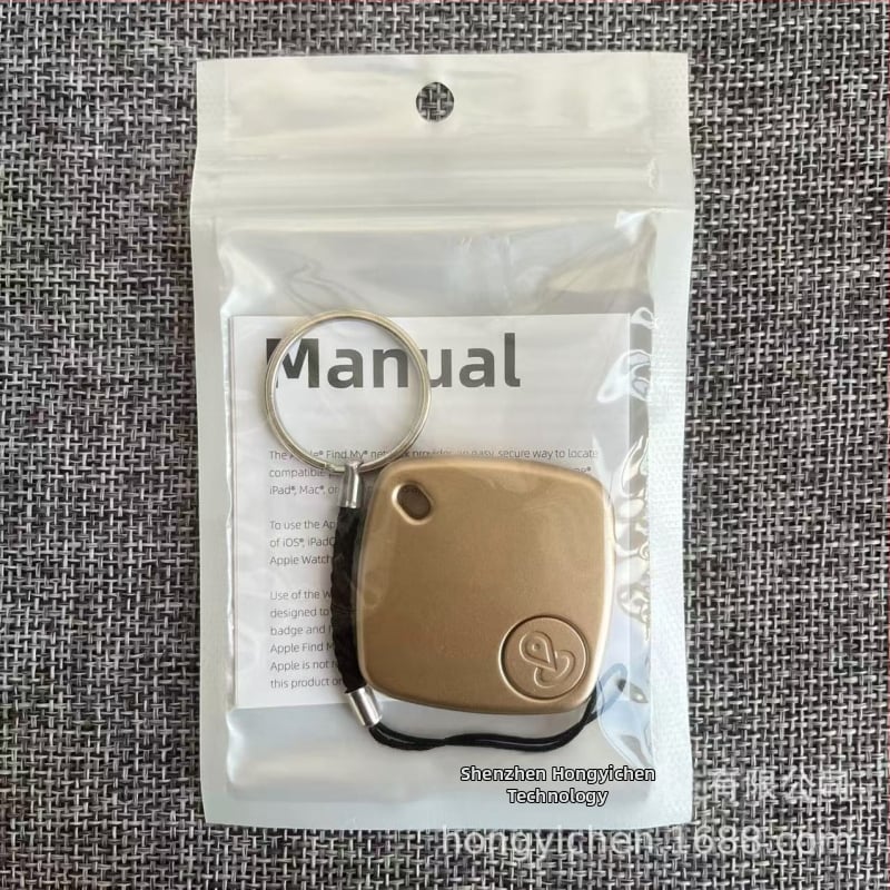 FindMy Sualio Tag Bluetooth tracker za predmete – doseg do 20 m, Bluetooth 5.0, baterija 210 mAh, ABS kućište, težina 9,5 g