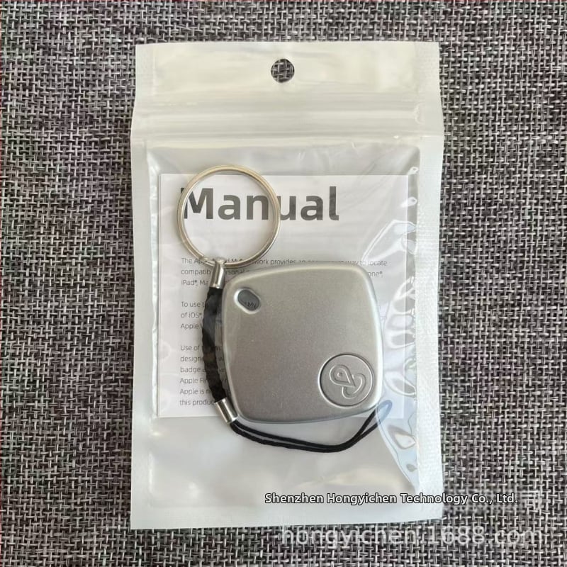 FindMy Sualio Tag Bluetooth tracker za predmete – doseg do 20 m, Bluetooth 5.0, baterija 210 mAh, ABS kućište, težina 9,5 g