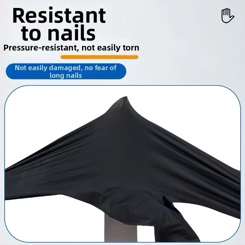 Nitrilové jednorázové rukavice, hrubšie, potravinárske triedy – odolné voči olejom a vode