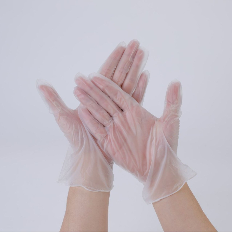 Jednokratne rukavice za kuhanje PVC – prozirne, antistatične, 0,05 mm, biološki razgradive